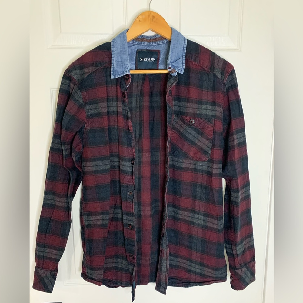 Kolby men’s flannel shirt M